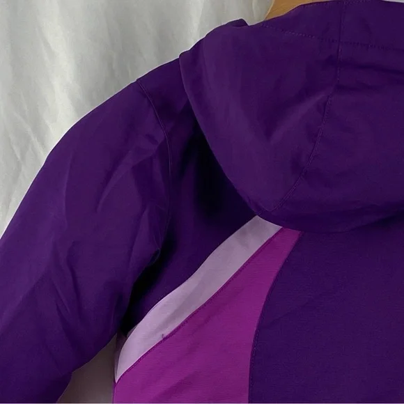 Wonderkids Purple and Pink Color Block Puffer Jacket Size 4T - Picture 14 of 16